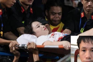 Lĩnh án 4 năm tù vì bắn pháo sáng thủng đùi nữ cổ động viên