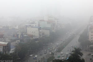 Thủ đô Hà Nội sáng sớm sương mù, Bắc Bộ có mưa nhỏ vài nơi