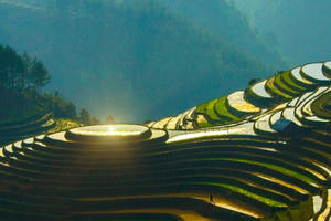 Flycam: Mù Căng Chải mùa nước đổ