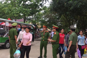 Giỗ Tổ Hùng Vương 2018: Gần 1.000 chiến sĩ công an bảo vệ an ninh trật tự