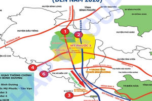 Bình Dương đầu tư gần 1.400 tỷ để cải tạo, mở rộng Quốc lộ 13
