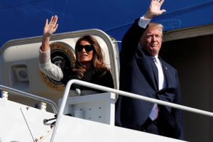 Chùm ảnh Tổng thống Trump trong chuyến công du châu Á đầu tiên