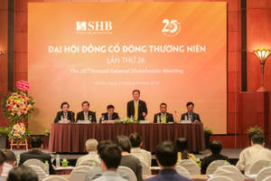 "Nếu thị trường thuận lợi, SHB sẽ xin ý kiến cổ đông để phát hành cổ phiếu tăng vốn điều lệ" "Nếu thị trường thuận lợi, SHB sẽ xin ý kiến cổ đông để phát hành cổ phiếu tăng vốn điều lệ"