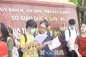 Bắt đầu thi tuyển lớp 10 tại Hải Dương vào ngày 16/7