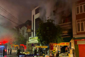 Thanh Hoá: Hoả hoạn nghiêm trọng khiến 2 vợ chồng cùng con nhỏ 1 tuổi thiệt mạng