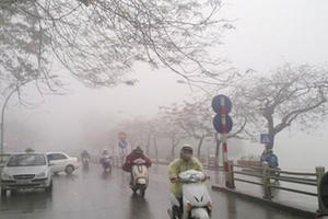 Bắc Bộ mưa, trời chuyển rét