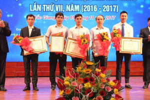 Bắc Giang: 83 sản phẩm sáng tạo khoa học, kỹ thuật được trao giải sau 9 tháng tranh tài