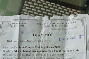 Băn khoăn từ khoản hỗ trợ… 2.000đ