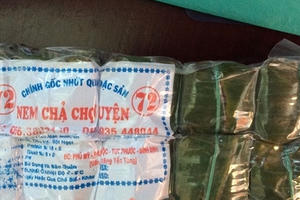 Nem chua bị bỏ hàn the, doanh nghiệp chịu phạt 30 triệu đồng