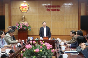 Thanh Hóa : Thẩm định xét, công nhận xã đạt chuẩn nông thôn mới, nông thôn mới nâng cao đợt 2 năm 2020