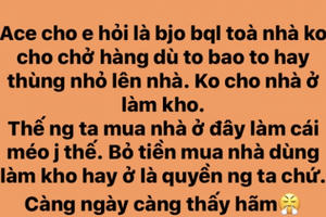 Chung cư bị cấm không được làm kho: Bức xúc bỏ phí 1 tỷ Chung cư bị cấm không được làm kho: Bức xúc bỏ phí 1 tỷ