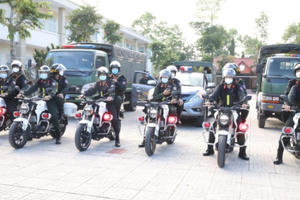 Công an Tây Ninh ra quân trấn áp tội phạm trước và sau Tết cổ truyền