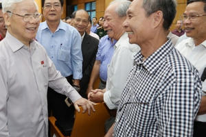 Tổng Bí thư Nguyễn Phú Trọng: Không nhân nhượng về độc lập chủ quyền