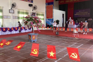 Huyện Tiên Du: Hoàn thành tốt công tác chuẩn bị bầu cử tại các khu vực bỏ phiếu sớm