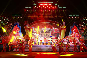 Bắc Ninh tưng bừng khai mạc Lễ hội 599 năm Chiến thắng Xương Giang