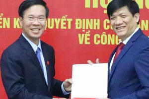 Ông Nguyễn Thanh Long giữ chức Phó Trưởng ban Tuyên giáo Trung ương