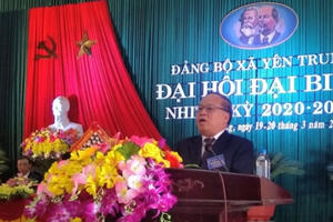 Khởi tố nguyên chủ tịch UBND huyện Yên Định