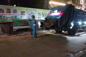 Những “chiến sỹ áo xanh” thầm lặng trong đêm Giao thừa