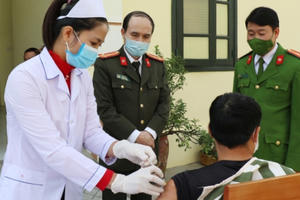 Thanh Hóa: Tiêm vắc xin phòng Covid -19 cho các đối tượng đang bị giam giữ