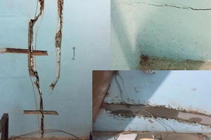 Nhà xây làm lún nứt nhà hàng xóm, xử lý sao?