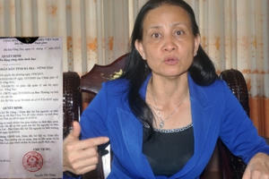 Gặp nữ giám đốc sở TN&MT tỉnh Bà Rịa - Vũng Tàu từ nhiệm, tố sai phạm
