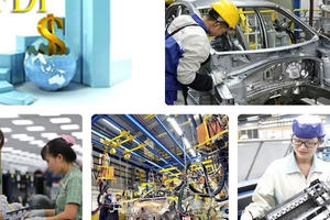 Khối doanh nghiệp FDI xuất siêu có mức thặng dư lên tới 10,74 tỷ USD trong 4 tháng đầu năm