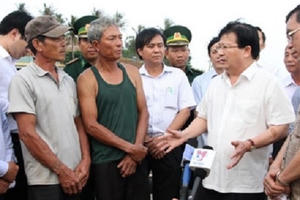 Nước biển tại tỉnh Quảng Trị 'bảo đảm cho nuôi trồng thủy sản và thể thao dưới nước'