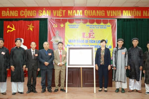 Bắc Giang: Lăng Quận công Nguyễn Thế Lai đón bằng di tích lịch sử cấp tỉnh