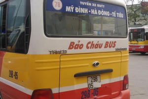 Xử lý vi phạm đối với hãng xe Buýt Bảo Châu