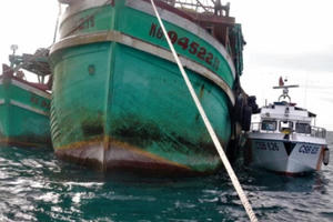 Bộ tư lệnh Vùng cảnh sát biển 4 tiếp tục lập công trong đấu tranh chống tội phạm, vi phạm trên biển