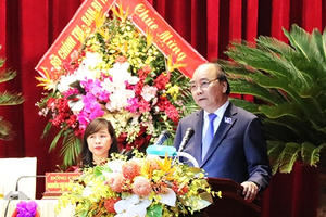 Thủ tướng dự khai mạc Đại hội đại biểu Đảng bộ tỉnh Nghệ An lần thứ XIX