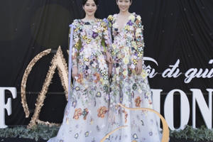 Chị em Nam Anh - Nam Em hóa nàng tiên hoa tại AMI Fashion show 2018 Chị em Nam Anh - Nam Em hóa nàng tiên hoa tại AMI Fashion show 2018