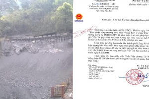 Quảng Ninh: Chỉ đạo hỏa tốc xử lý vụ khai thác "vàng đen" tại rừng quốc gia Yên Tử Quảng Ninh: Chỉ đạo hỏa tốc xử lý vụ khai thác "vàng đen" tại rừng quốc gia Yên Tử