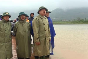 Đi thả cá cùng bố, một học sinh bị lũ cuốn mất tích