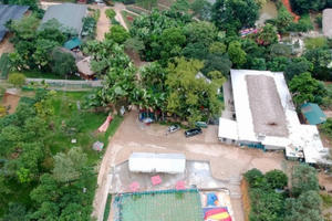 Cần xử lý dứt điểm việc xây dựng trái phép khu sinh thái Thu Cúc Garden