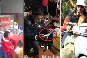 Sự thật ông bố địu con đi nhặt rác: Bạo hành con, xài đồ xịn và chơi bời