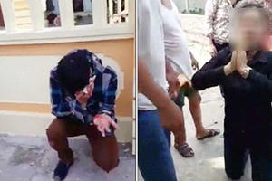 Nghi ngờ dùng thuốc mê cướp tài sản, đôi nam nữ bị vây đánh ở Ninh Bình