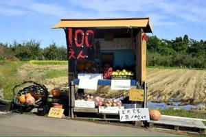 Khó tin: Gian hàng không người bán ở Nhật