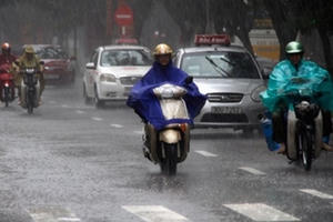 Dự báo thời tiết ngày 25/4: Hà Nội có mưa giông và khả năng xảy ra mưa đá