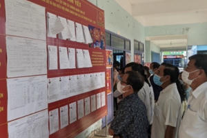 Cử tri Nhơn Trạch háo hức mong chờ ngày hội bầu cử