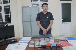 Vĩnh Phúc: Bắt đối tượng cho vay lãi nặng núp bóng cửa hàng mua bán xe máy