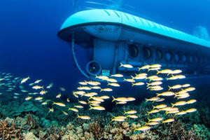 Thí điểm dịch vụ tàu lặn tại vịnh Nha Trang