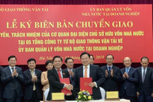 Chính thức bàn giao 5 'ông lớn' ngành giao thông về Uỷ ban Quản lý vốn