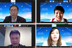 Hội thảo “Giới thiệu hoạt động đổi mới sáng tạo và tập huấn ý tưởng khởi nghiệp” trong trường Đại học