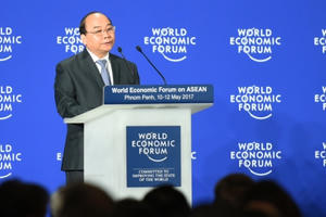 Thủ tướng Chính phủ kết thúc tham dự Diễn đàn Kinh tế thế giới về ASEAN năm 2017