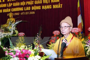 Đại lễ kỷ niệm 35 năm thành lập Giáo hội Phật giáo Việt Nam