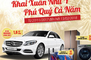 TP HCM: Ngân hàng SCB triển khai chương trình khuyến mại lớn nhất năm