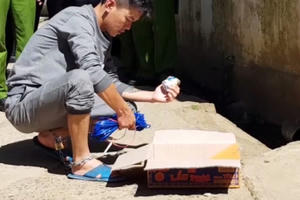 Thực nghiệm hiện trường vụ cài mìn “dằn mặt” con nợ ở Lâm Đồng