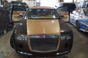 Rolls-Royce Phantom tự chế 200 triệu Đồng của thợ Việt đã hoàn thành