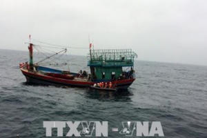 Huy động lực lượng tìm kiếm các ngư dân của tàu cá TH 90282 bị mất tích
